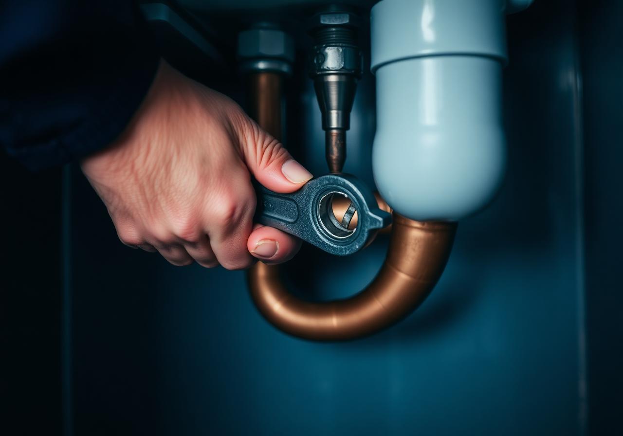 Plumbing tools and pipes